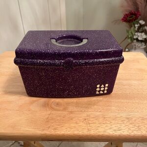 Caboodle! Purple with sparkles